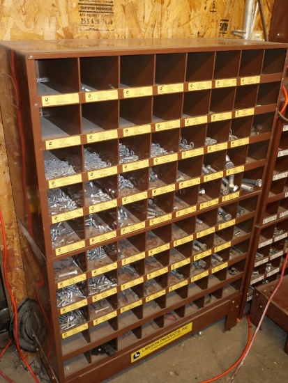Metal Lawson Hardware Cabinet