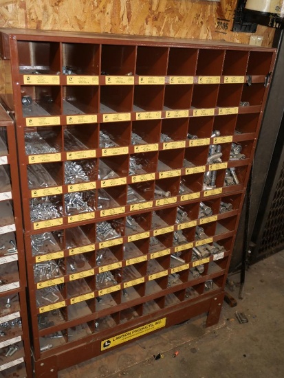 Metal Lawson Hardware Cabinet