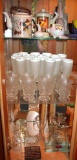 Tiara Glassware with Mixed Ceramics and More Collectibles