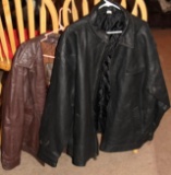 Two Leather Jackets