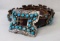 Daniel Martinez Sterling and Turquoise Belt Buckle and Charms