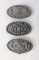 1980s National Saddle Collector Belt Buckles