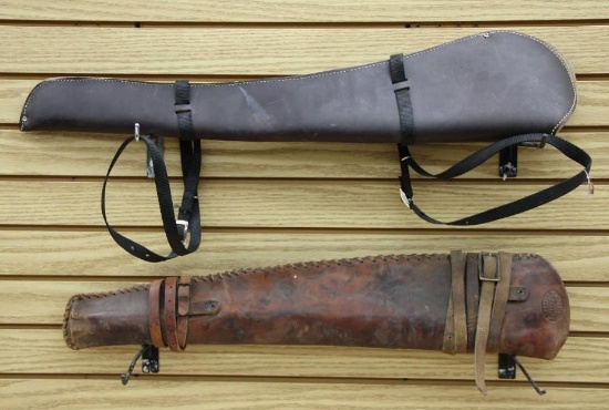 Pair of Leather Rifle Scabbards