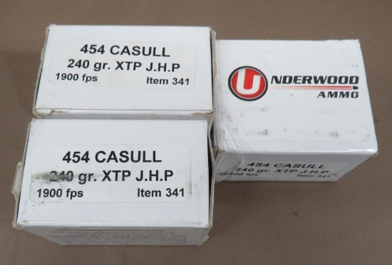 Underwood 454 Casull Ammunition