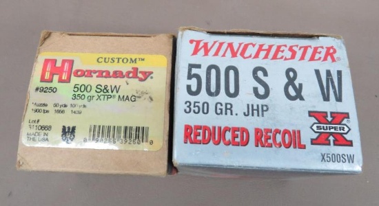Smith and Wesson S&W 500 Ammunition