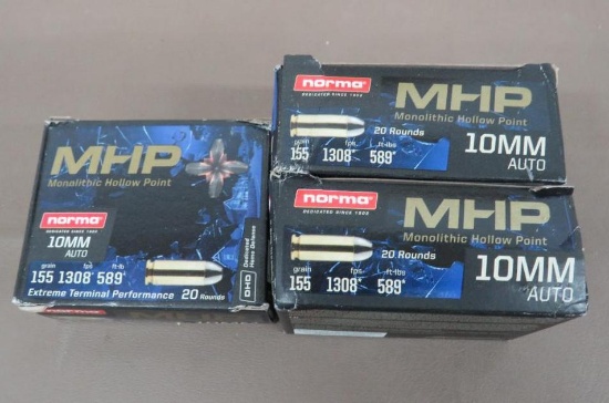 Norma MHP 10mm Ammuniiton