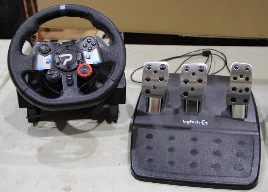 Logitech G29 Driving Force Racing Wheel and Pedal Set