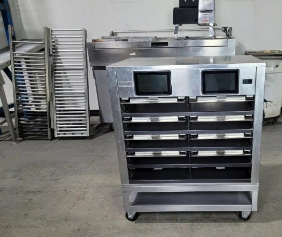 Merco Pass Through Warming Cabinet on Stand Digital
