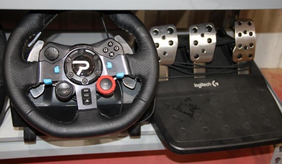 Logitech G29 Driving Force Racing Wheel and Pedal Set