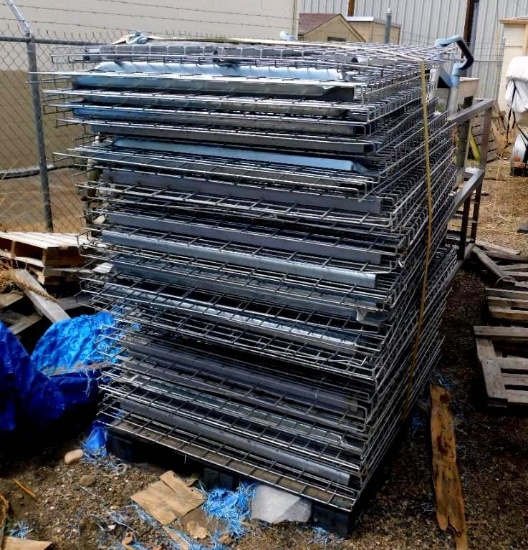 Pallet Racking Steel Mesh Decks