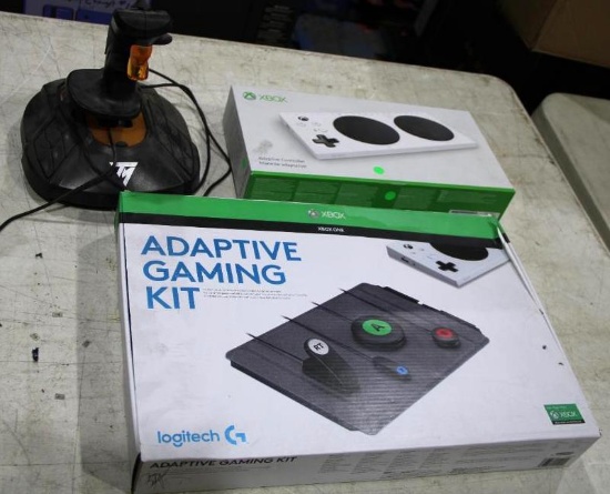 X-Box Adaptive Gaming Kit and Controller with Thrustmaster Shifter