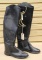 Cat's Paw Black Leather Riding Boots Size 6