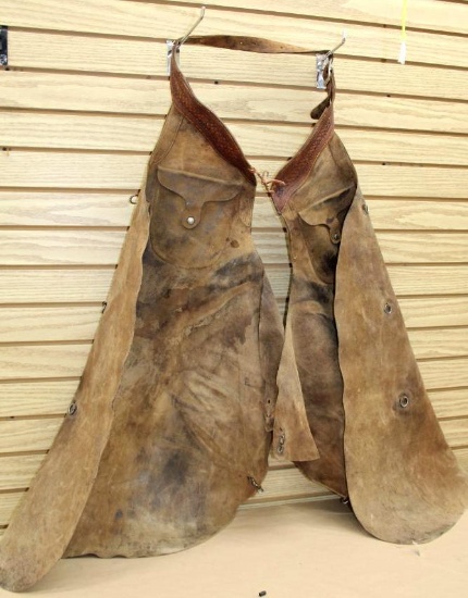 Great, Well Worn Soft Leather Chaps