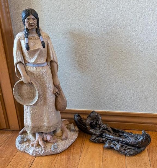 Chalk Ware Sculptures