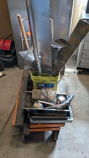 Hydraulic Cart and Contents