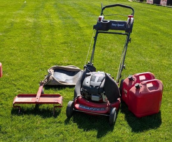 Snapper Self Propelled Lawn Mower with Extras