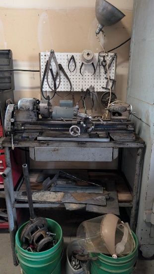 Craftsman Metal Lathe and Table