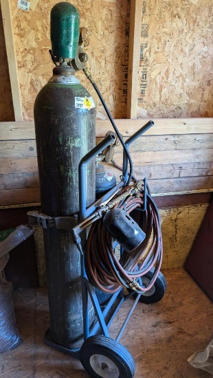 Oxyacetylene Set Up