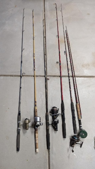 Rod and Reel Assortment