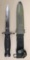 US M4 Bren-Dan Bayonet with Scabbard