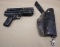 Benjamin Sheridan Model PGP 68 Caliber Paintball Shooter with Leather Holster