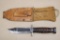 Great Camillus Bolt-Handle Pilot's Knife with Leather Sheath