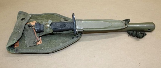Vietnam Era Trenching Set with Milpar M-7 Bayonet