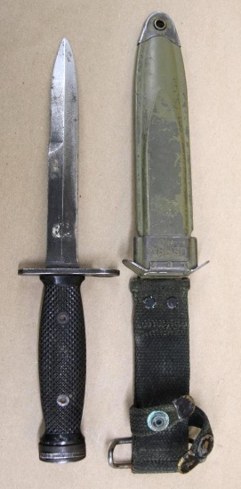 US M4 Bren-Dan Bayonet with Scabbard