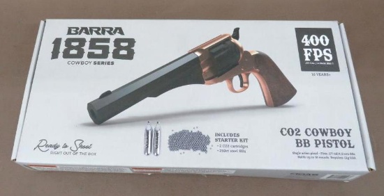 Barra 1858 Remington Cowboy Series BB Pistol