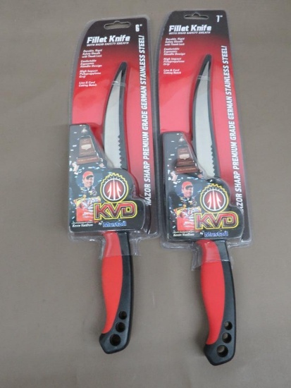 Mustad KVD Fishing Fillet Knives