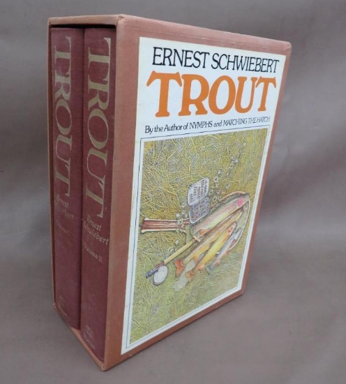 Ernest Schweibert Trout Boxed Two Book Set