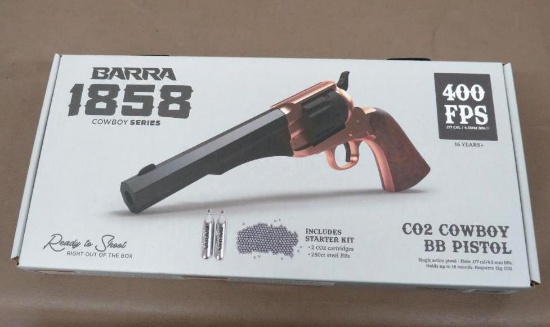 Barra 1858 Remington Cowboy Series BB Pistol