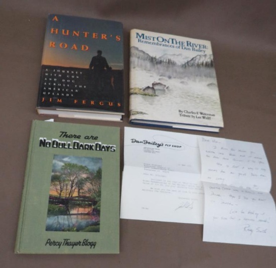 Three Collectible Books on Hunting and Fishing