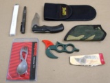 Assorted Camping and Survival Tools