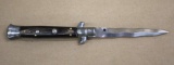 Automatic Italian Stiletto with Serpentine Blade