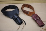 Excellent Leather Ammo Belts with Holsters