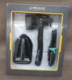 Camillus Three Piece Axe, Knife and Shovel Set