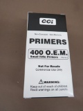 CCI #400 OEM Small Rifle Primers NO SHIPPING