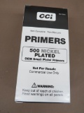 CCI #500 OEM Nickel Small Pistol Primers NO SHIPPING