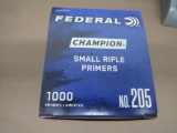 Federal #205 Small Rifle Primers NO SHIPPING
