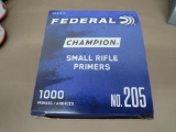 Federal #205 Small Rifle Primers NO SHIPPING