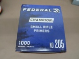 Federal #205 Small Rifle Primers NO SHIPPING