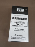 CCI #500 OEM Nickel Small Pistol Primers NO SHIPPING