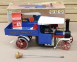 Collectable Mamod Metal Steam Wagon with Fuel and Box