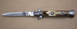 Italian Stiletto Automatic Open Knife