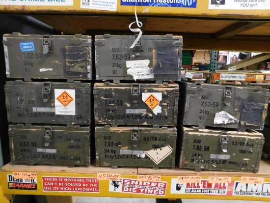 Wood Ammo Crates