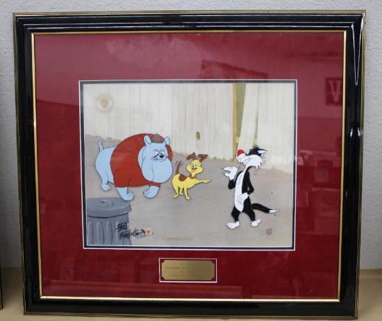 Anticipation Hand Painted Limited Edition 350/750 Signed Artwork