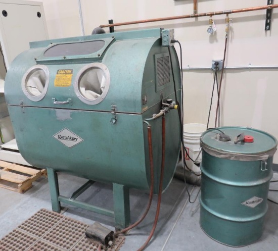 Cool Industrial Kwick Way Sandblast Cabinet