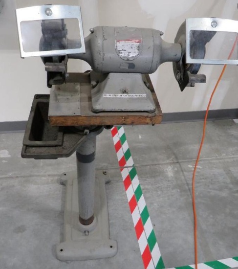 Bench Grinder on Stand