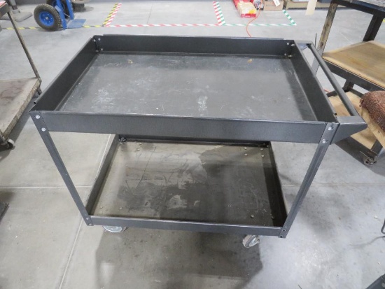 Rolling Metal Shop Cart